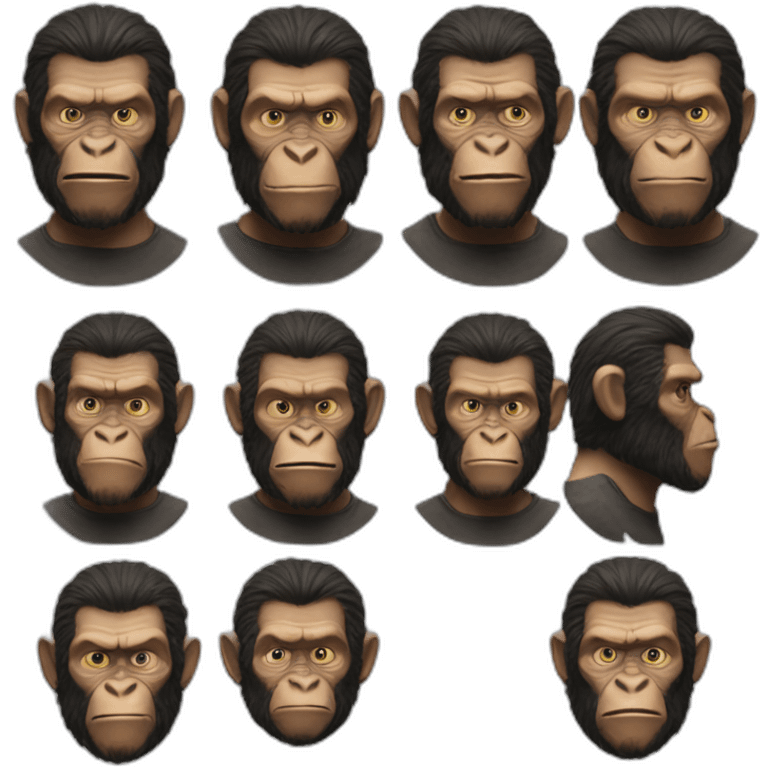 Cornelius planet of the apes emoji