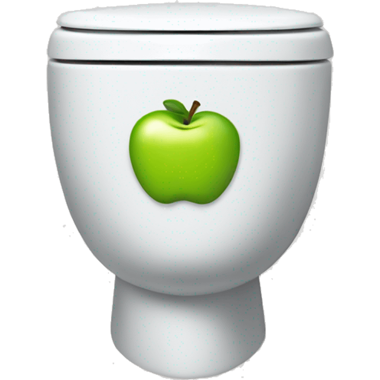 Apple toilet emoji