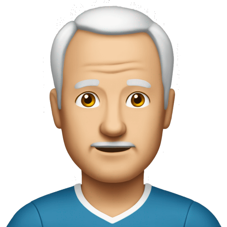 65yo man tennis balding  emoji