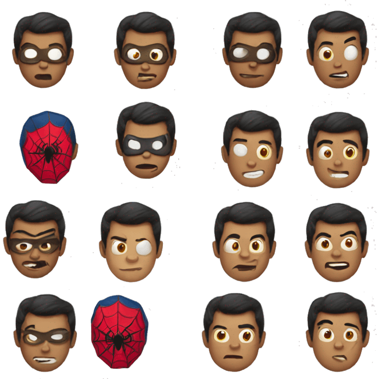 Filipino spiderman  emoji