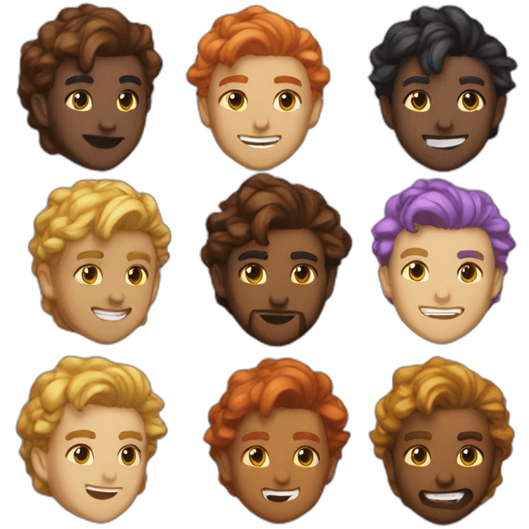 Gay Pride dungeons and dragons emoji