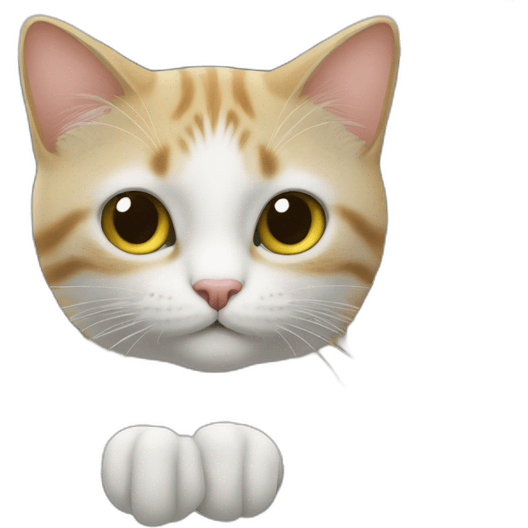 Un chat sur une voiture  emoji