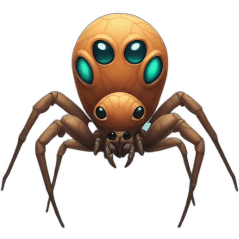 Spider alien emoji