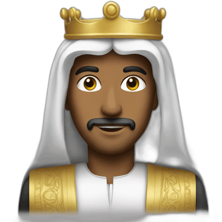 King Saudi emoji