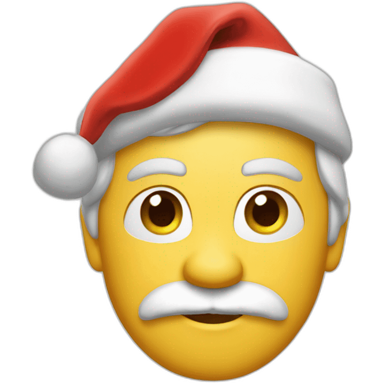 Santa going rouge emoji