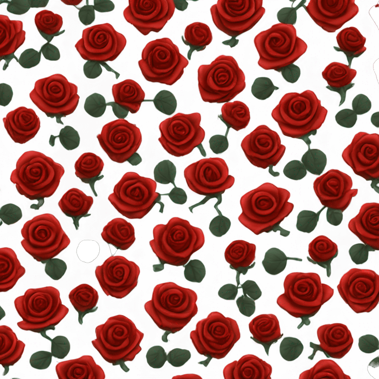 black and red roses  emoji