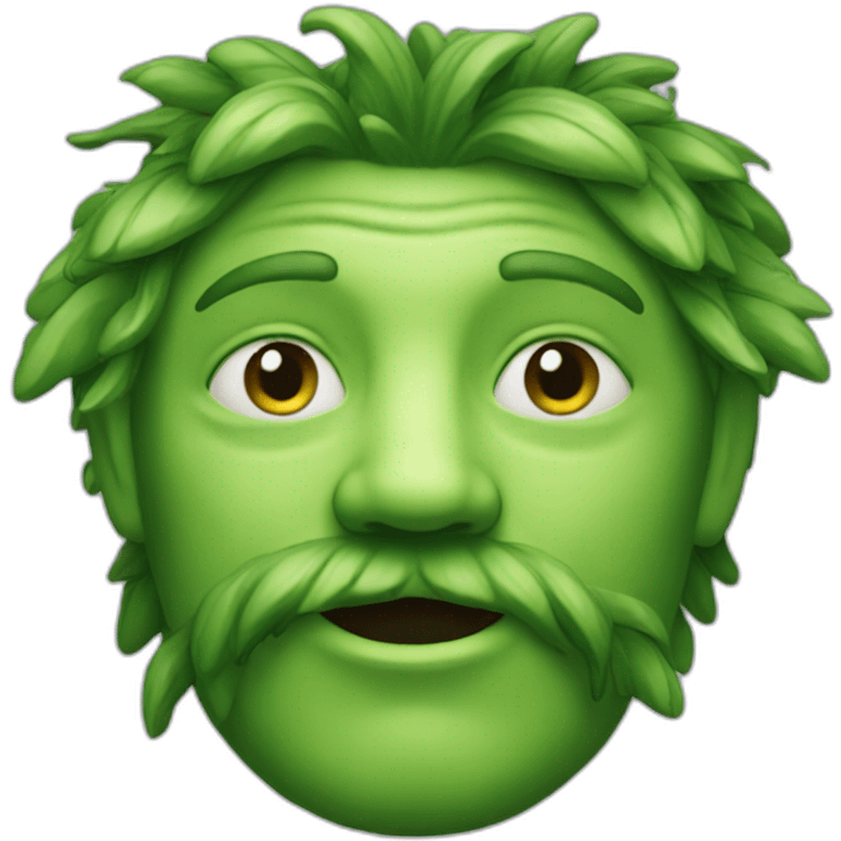 Green-man emoji