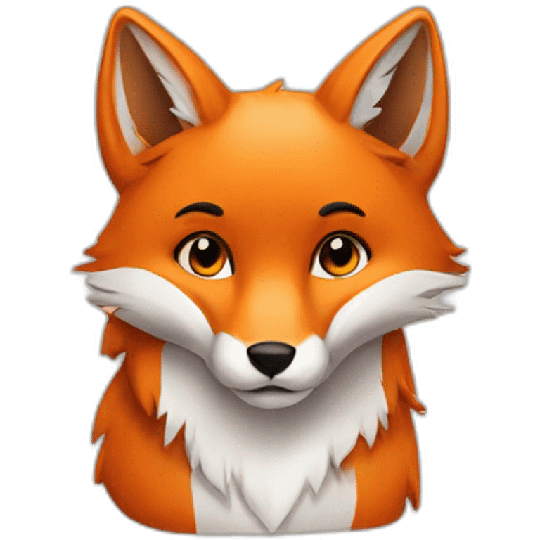 Fox love emoji