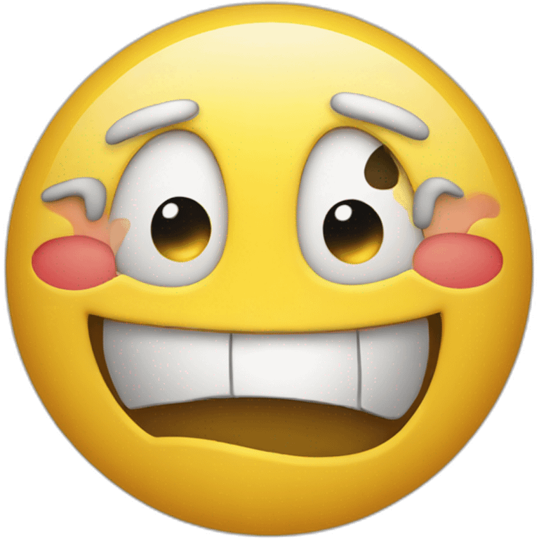 Smileys qui boude emoji