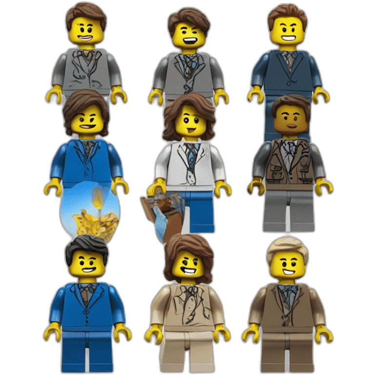 human agency (psych concept), in lego form emoji