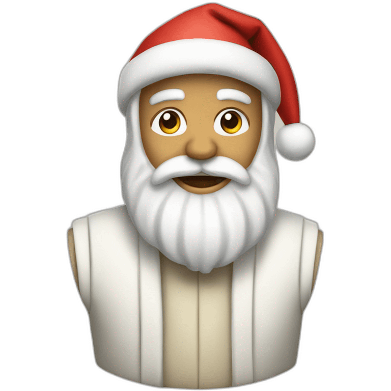 Papai Noel bantido emoji