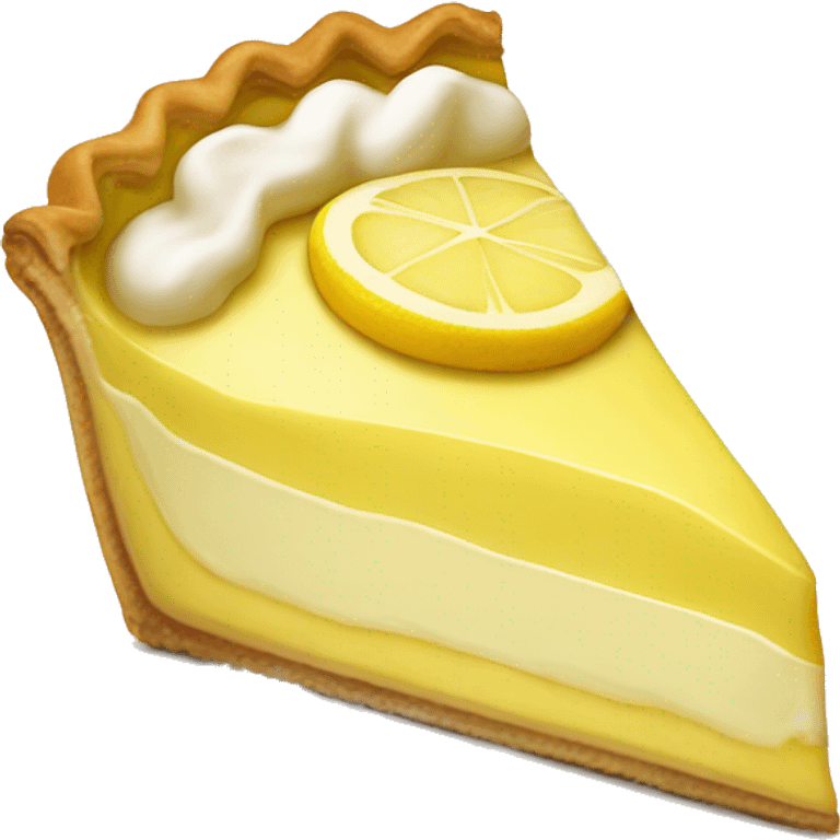 Lemon pie emoji