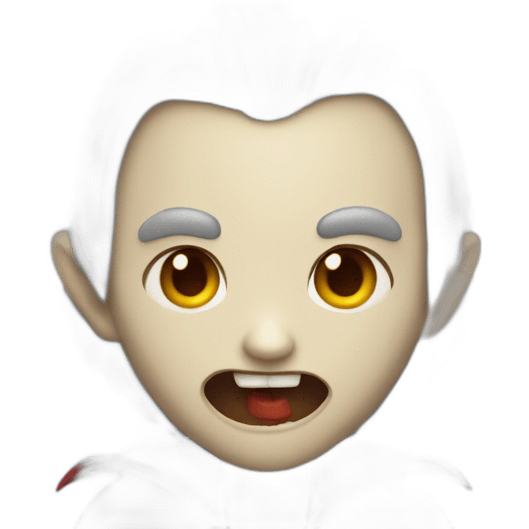 Apple vampire emoji