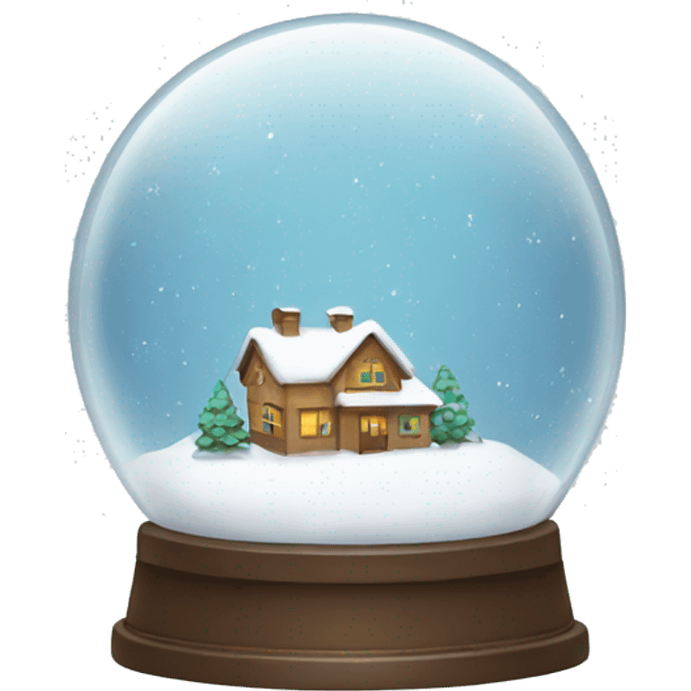 Snow globe emoji