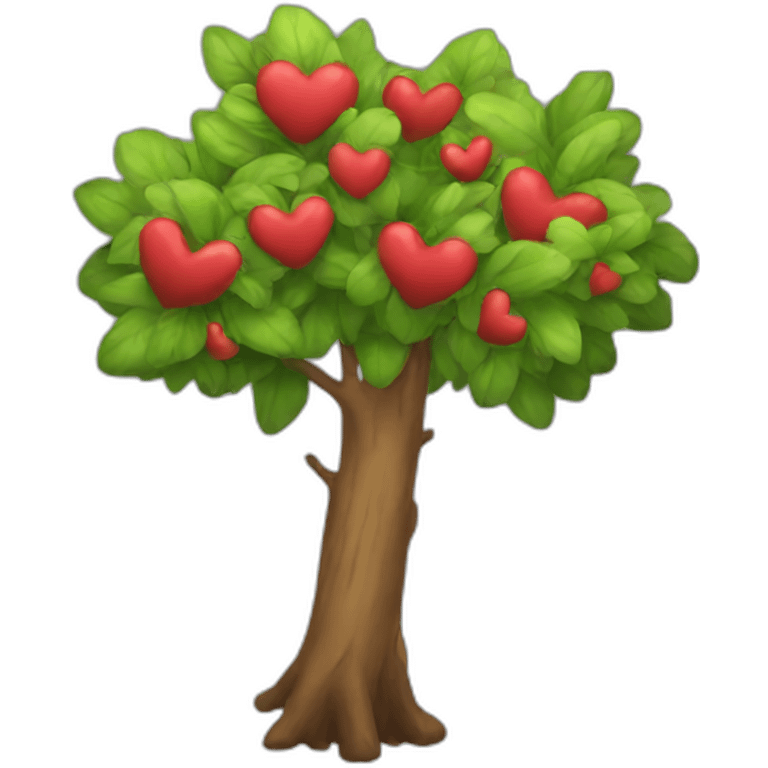 Kissing bough emoji