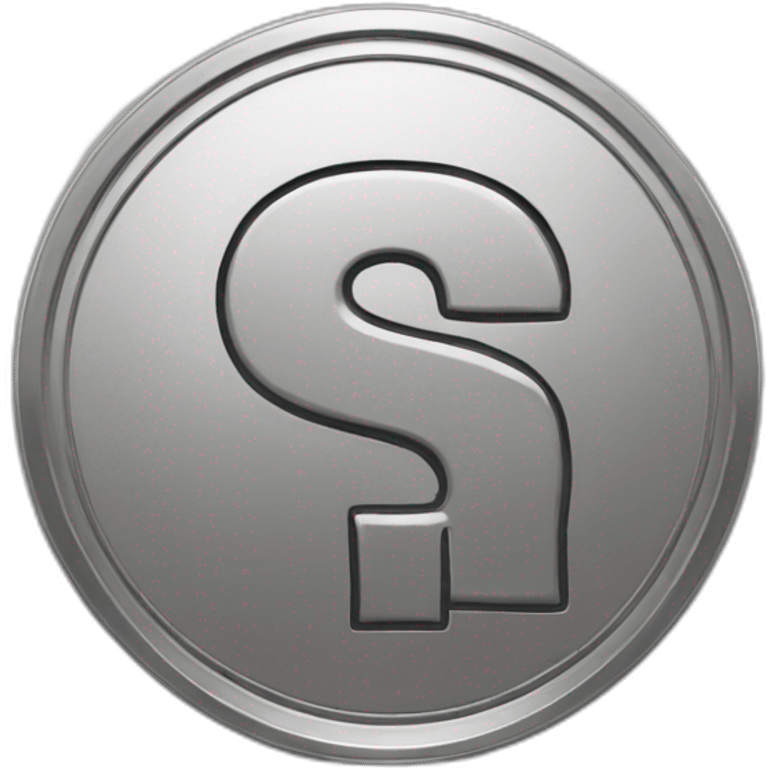 Coin with a question mark emoji