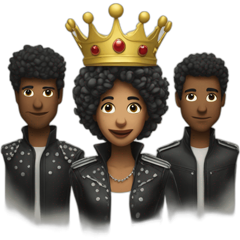 The band Queen emoji