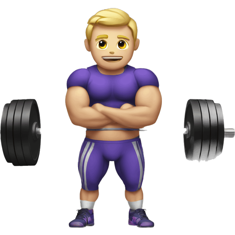 powerlifting emoji