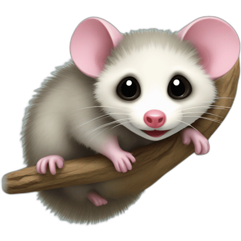 Gliding opossum emoji