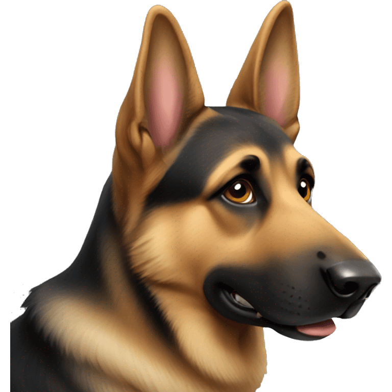 German shepherd dog  emoji