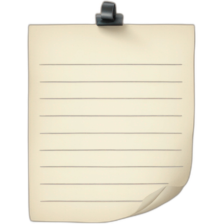 paper list emoji