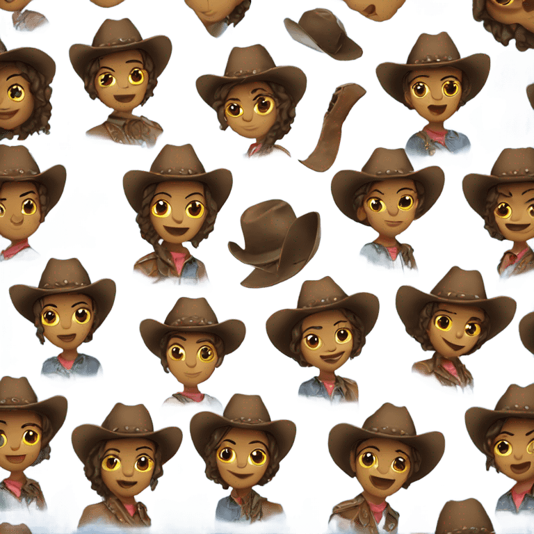 Cowgirl emoji