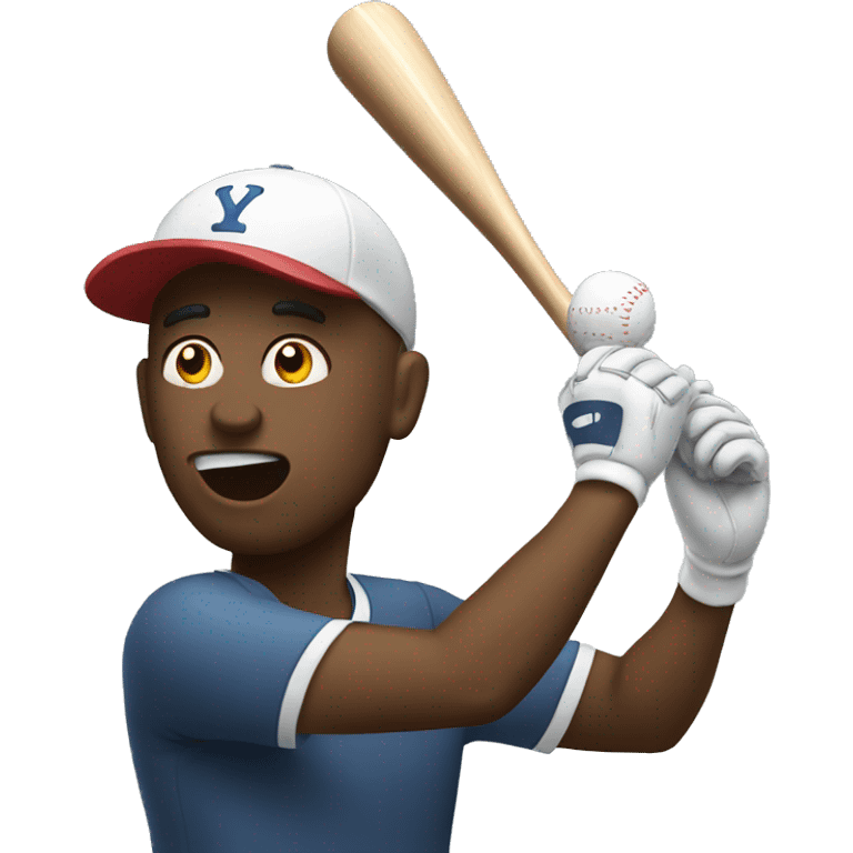 man hitting ball with head emoji