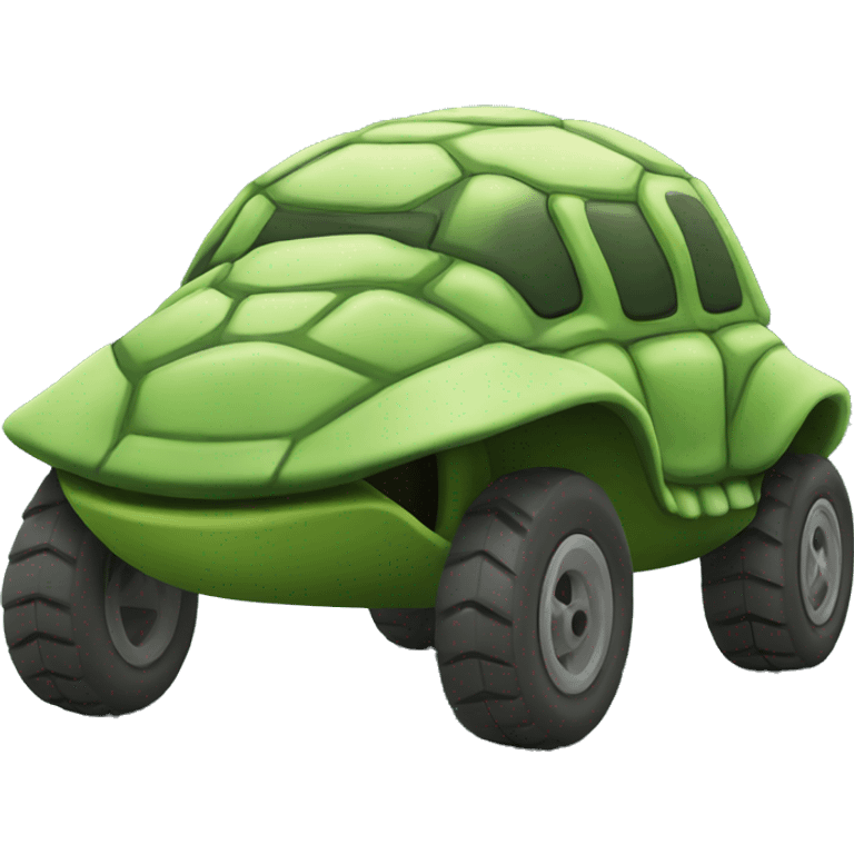 Turtle Car emoji