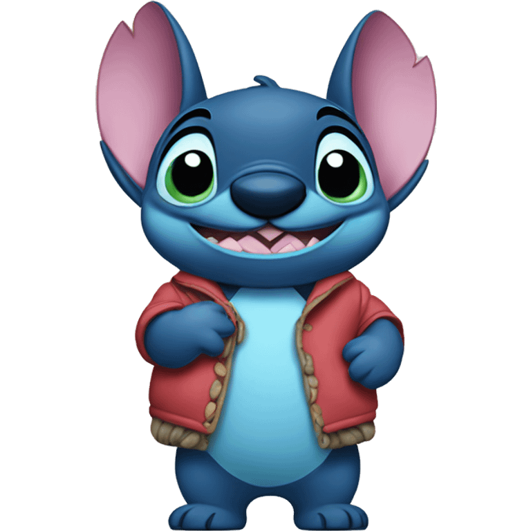 Stitch avec coeur Disney emoji