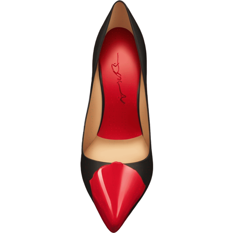 Louboutin so kate  emoji