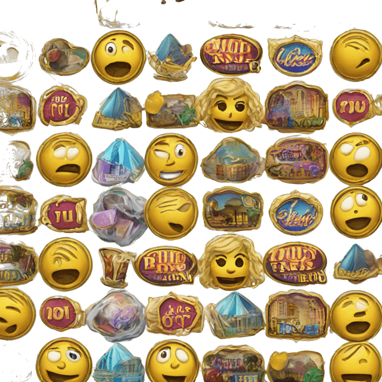 Las Vegas slots emoji