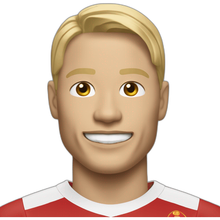 Haaland qui gagne le ballon d’or emoji