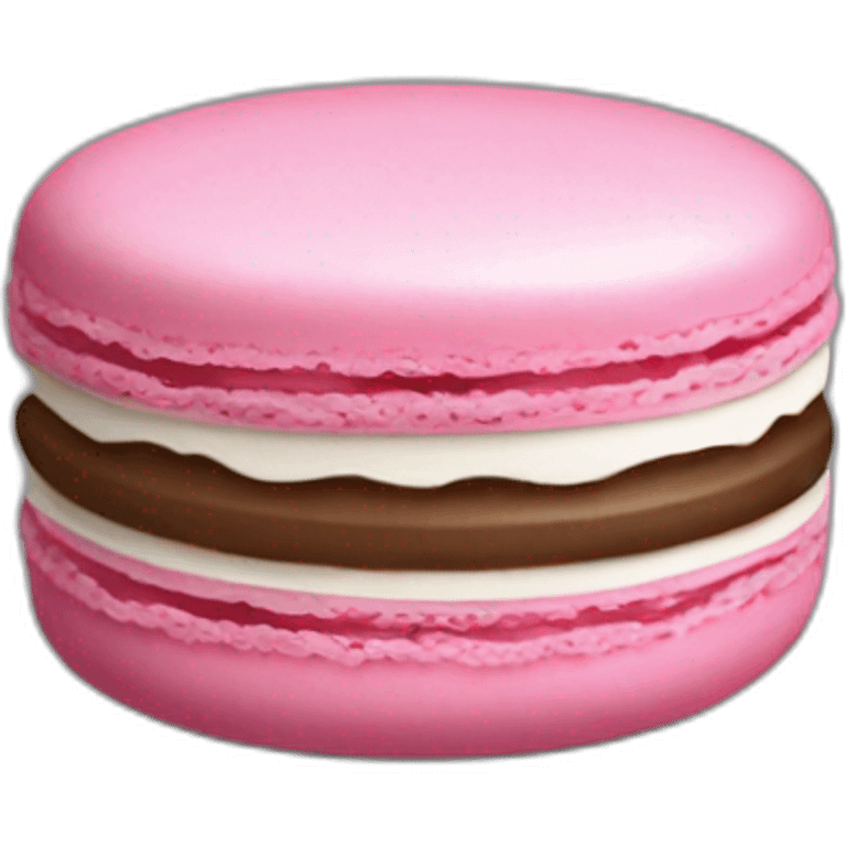 pink macaron  emoji