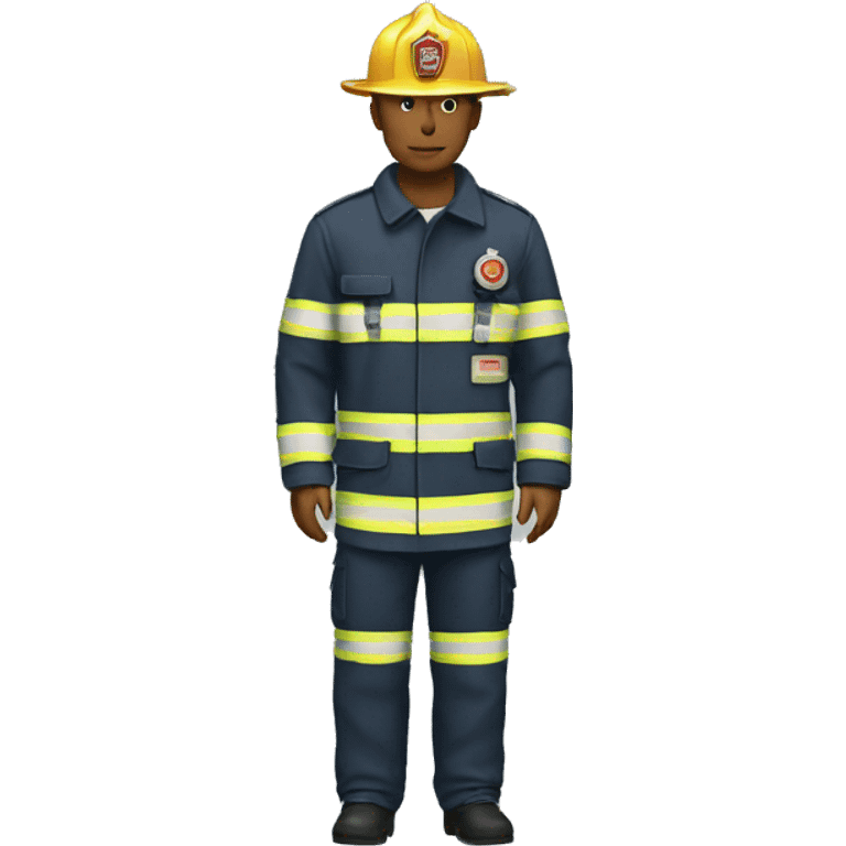 a fireman uniform clothe item emoji