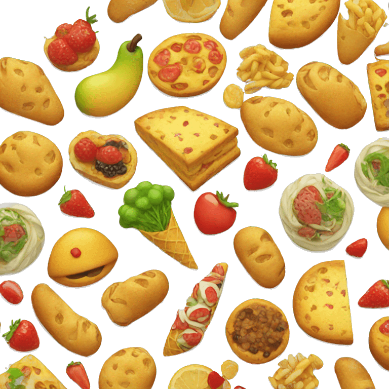 food party emoji