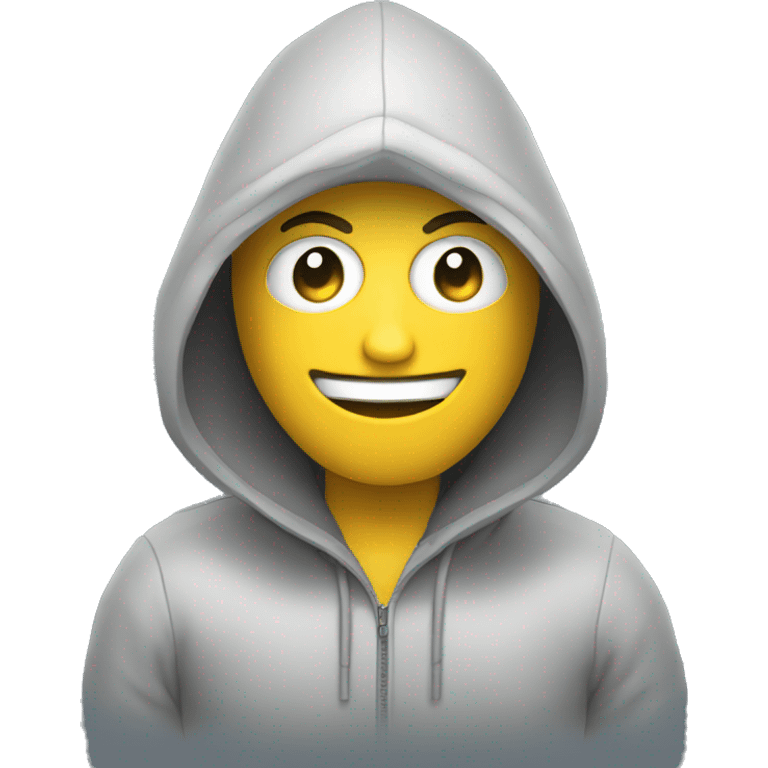 hacker using computer emoji