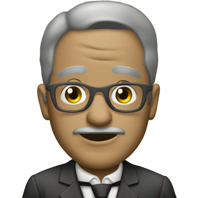 homem de terno old money emoji