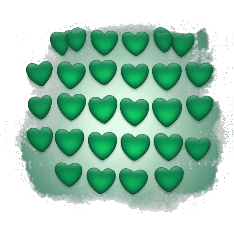 dark green heart emoji