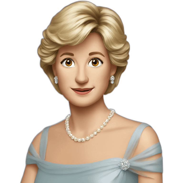 lady diana emoji