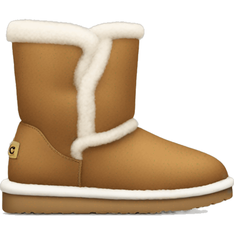 cozy ugg shoes emoji