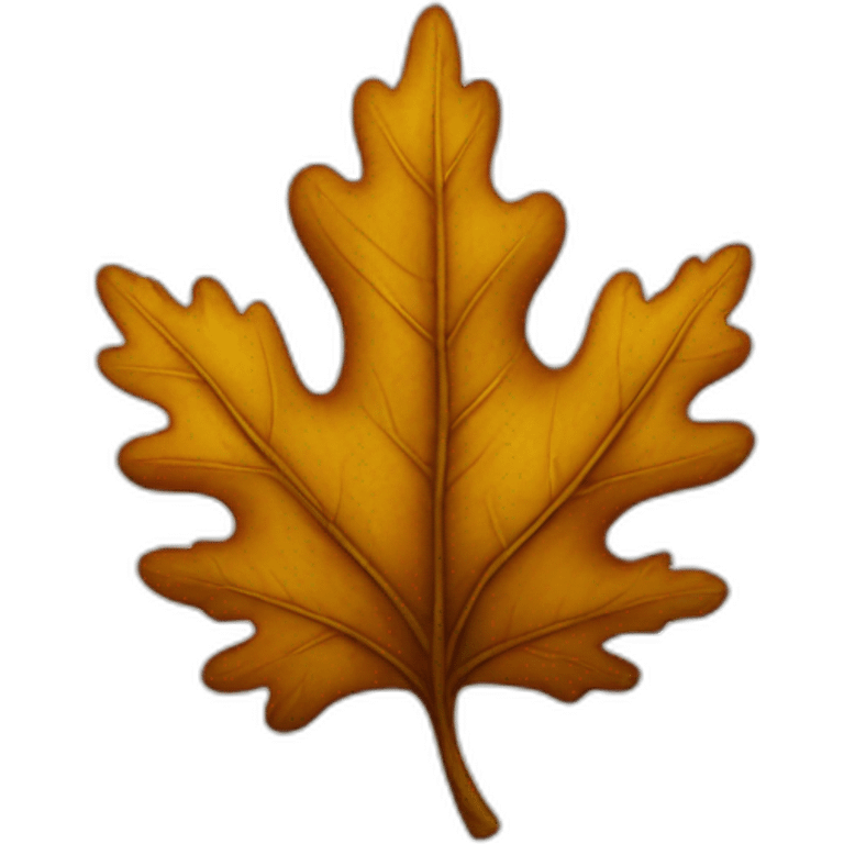 oak leaf emoji