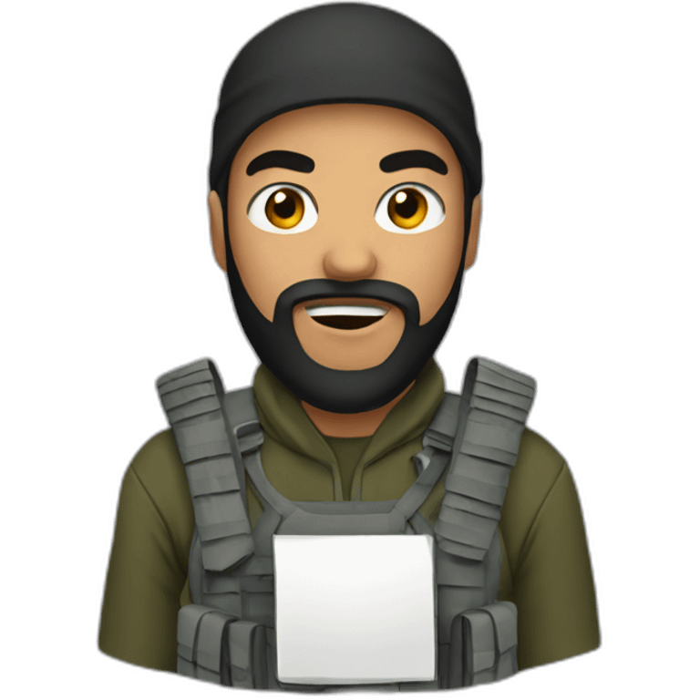 terrorist emoji