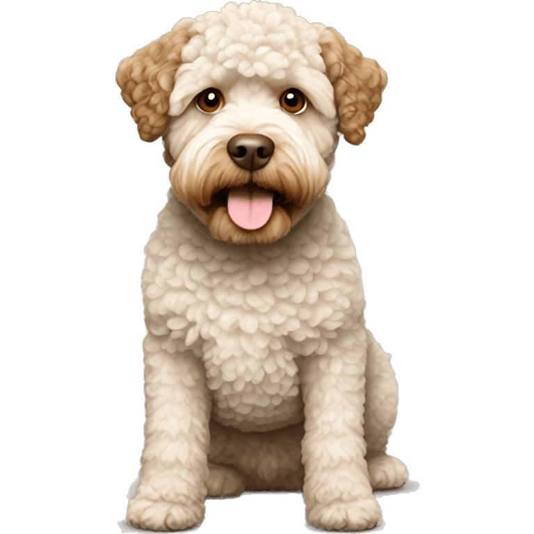 Beige Lagotto emoji