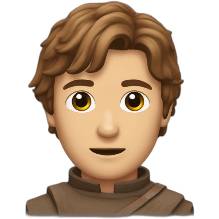 Anakin mange une brique emoji