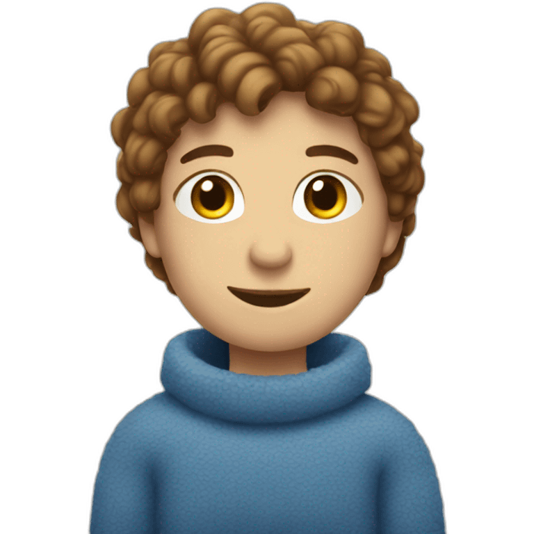 blue cosy domovoy emoji