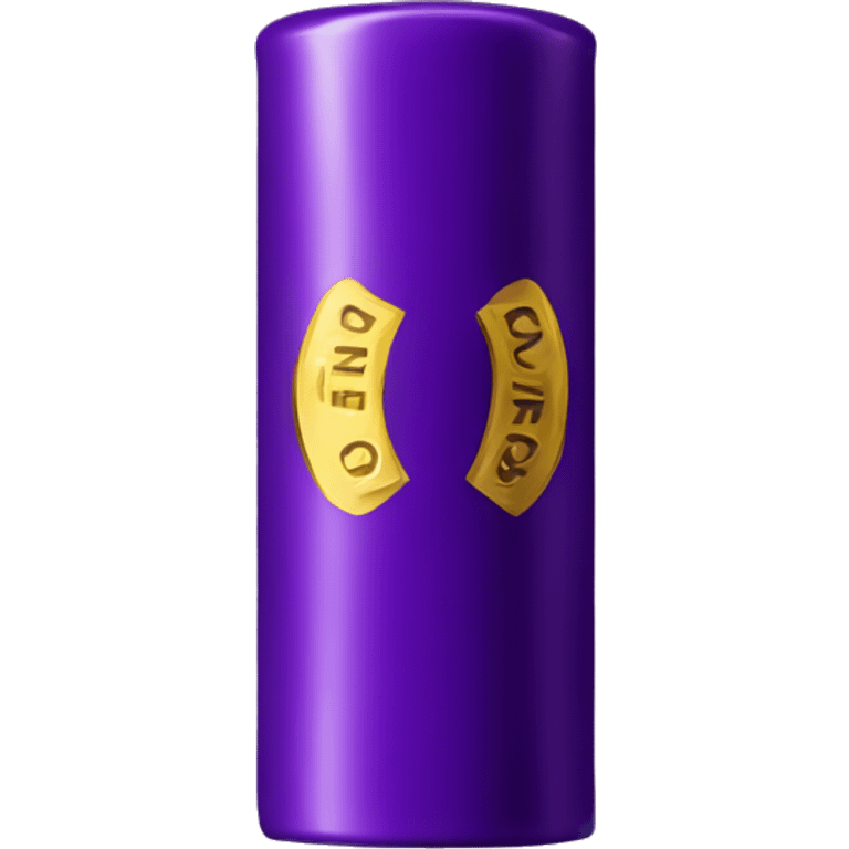 Realistic purple 12 gauge Shotgun shell emoji