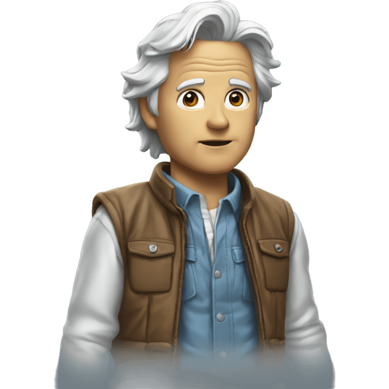 back to the future emoji