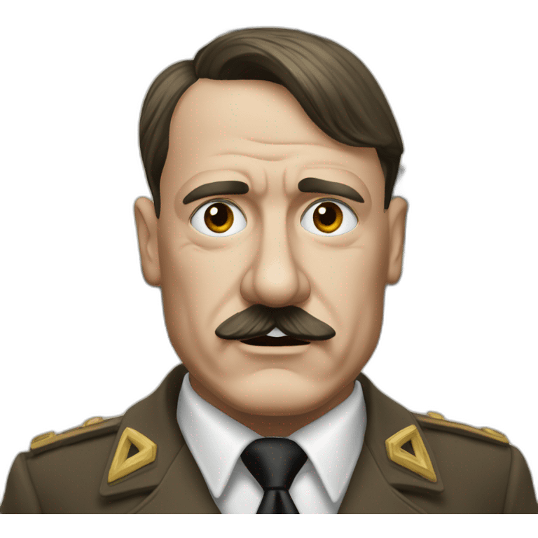 Hitler devant la tour Eiffel emoji