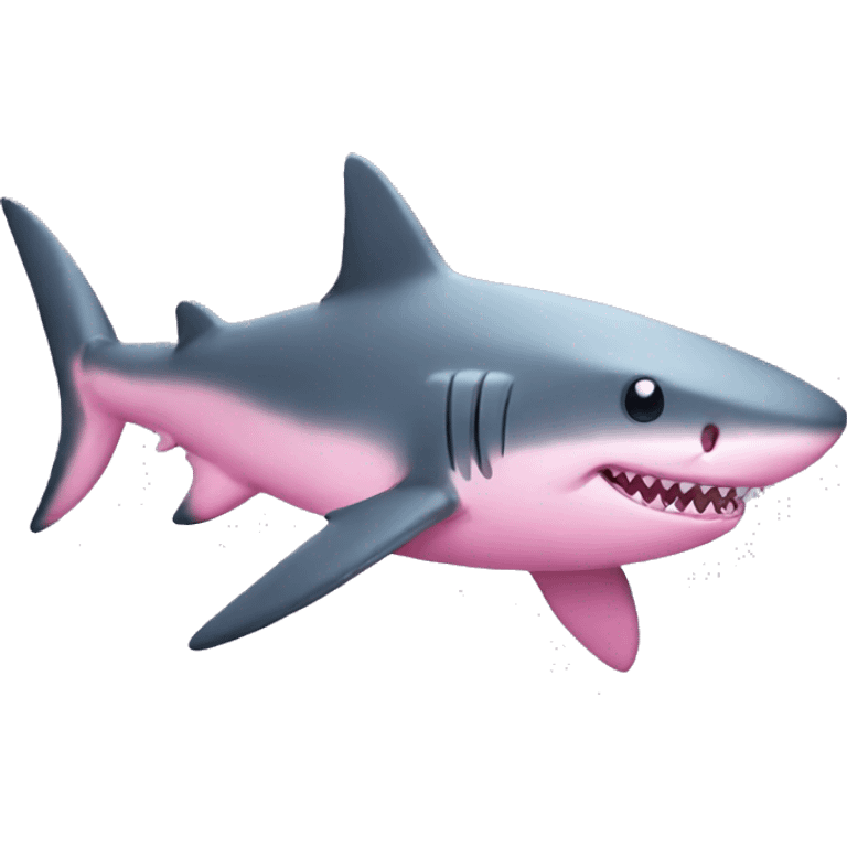 Pink Shark emoji