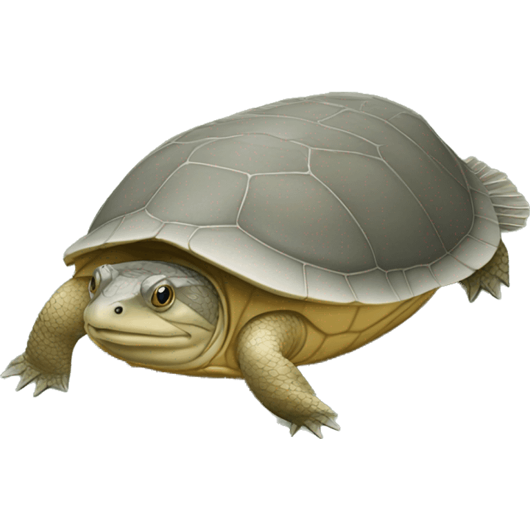 Spiny Softshell turtle emoji